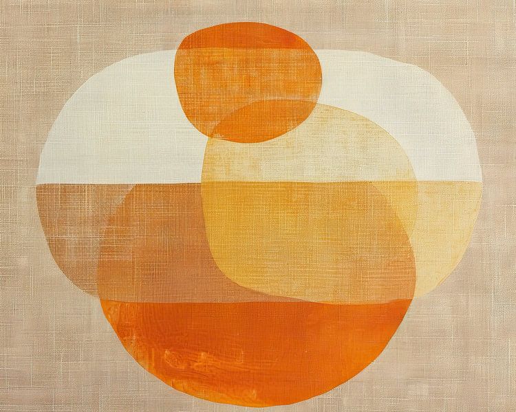 Einfaches abstraktes Kunstwerk von Moderne Kollektion