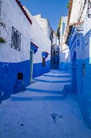 Blue street in Chefchaouen