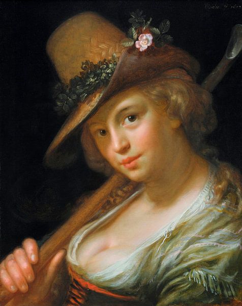 Bergère, Paulus Moreelse par Des maîtres magistraux