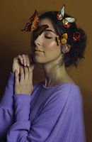 The Dance of Butterflies – Fine Art Portrait Photography