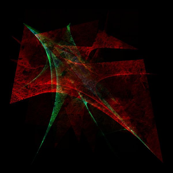 Zelotypia - abstrakte digitale Komposition von Nelson Guerreiro