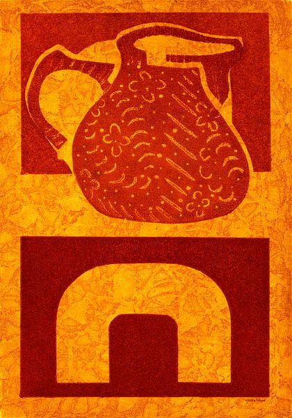 Ein warmes Zuhause von Godelieve Abstracte Kunst