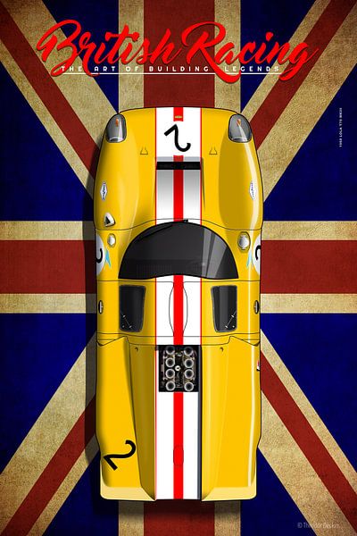 British Racing Lola T70 MKIII No. 2 von Theodor Decker