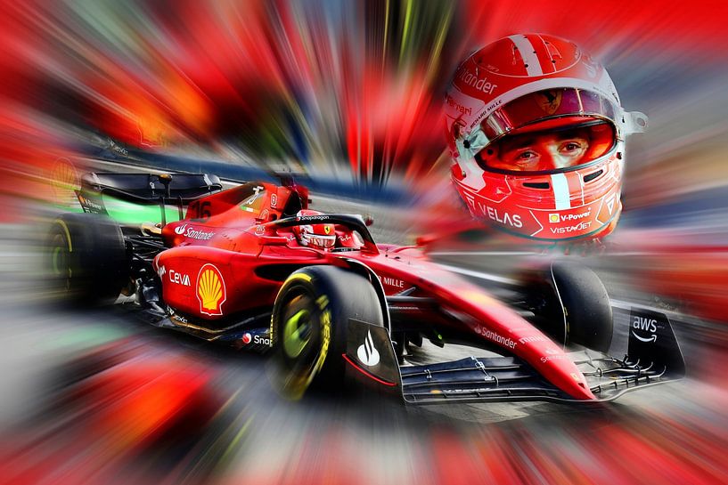 Charles Leclerc - Bella Macchina von DeVerviersBelgium
