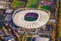 Stade de football MHPArena et Carl Benz Center à Stuttgart
