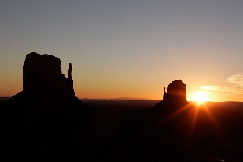 Sunrise at Monument Valley by Gerrit de Heus