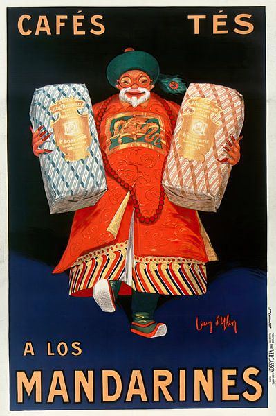 Jean d&#039;Ylen - Cafés tés a los Mandarines (1927) van Peter Balan