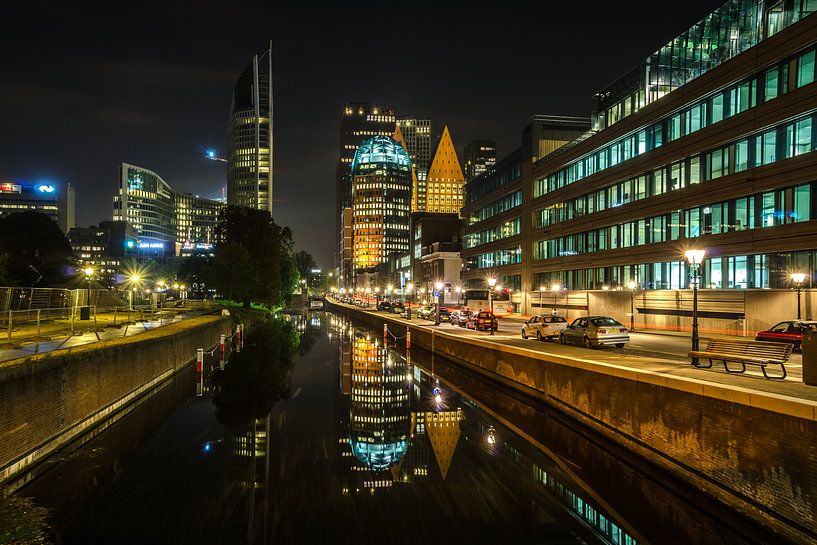 La Haye de nuit par Renate Oskam