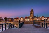 Zicht op Ijsselkade Deventer