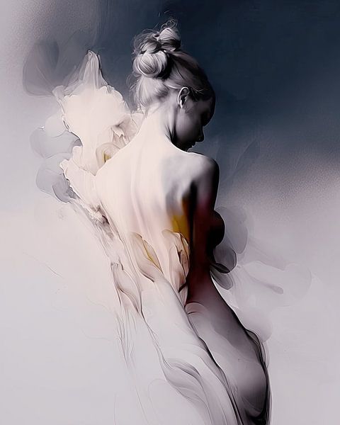 Porträt &quot;Weich und zart&quot; von Carla Van Iersel