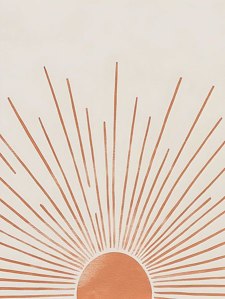 Minimalist Sun by Gypsy Galleria