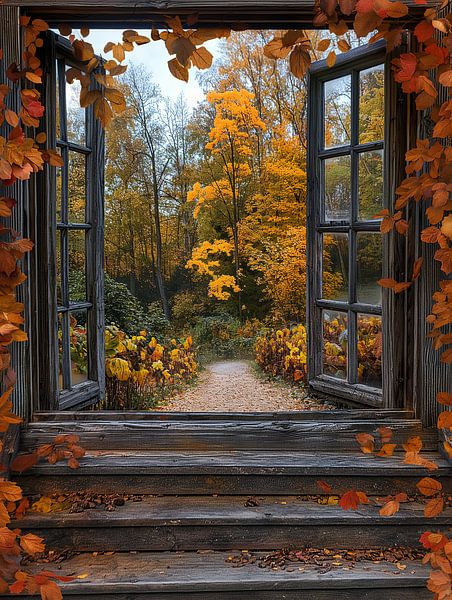 Waldblick von Egon Zitter