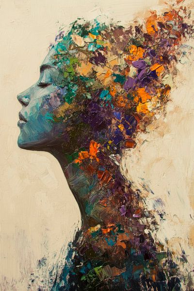 Blühende Gedanken und Gefühle von Poster Art Shop