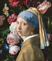 La fille au vase, Vermeer et le Heem