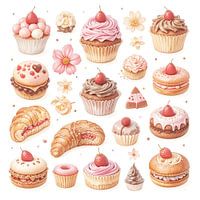 Strawberry Pastry Collection