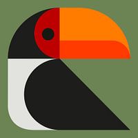 Graphic birds - Toucan