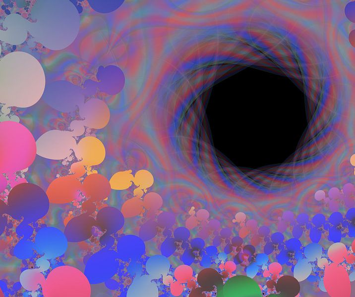 Zwarte gat 1 van 2 von Bernardine de Laat