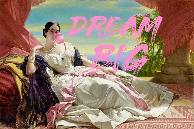 Bubble Gum Princess par Mad Dog Art