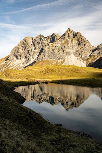 Lac de glace dans l&#039;Allgäu par Leo Schindzielorz
