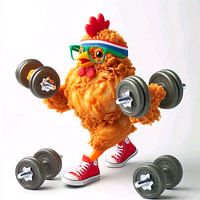 Le champion du poulet en acier