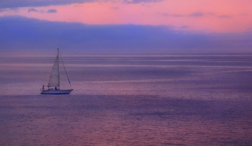 Un bateau sur l'Atlantique par Maickel Dedeken