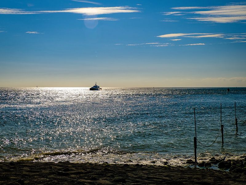 North Sea near Flushing by P Hogeveen