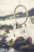 Traumfänger im Schnee