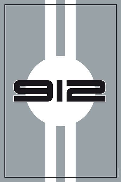 Porsche 912, racing car design by Theodor Decker