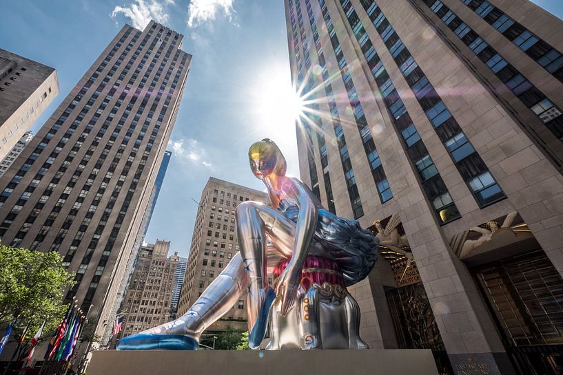 New York  Rockefeller Center van Kurt Krause