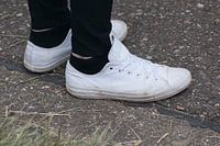 White Converse All Stars low trainers trainers