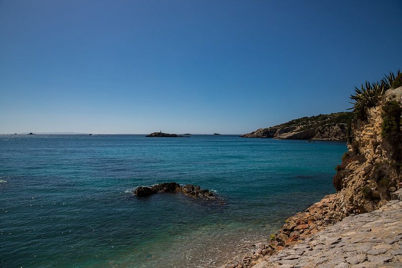 Coast off Ibiza City by Alexander Wolff