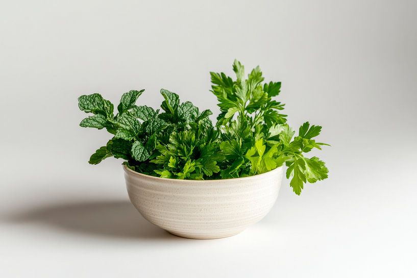 Kräuter Schüssel von Poster Art Shop