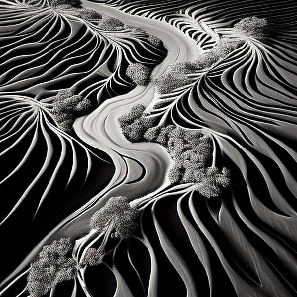 Flux de lignes par Vythryd Arts