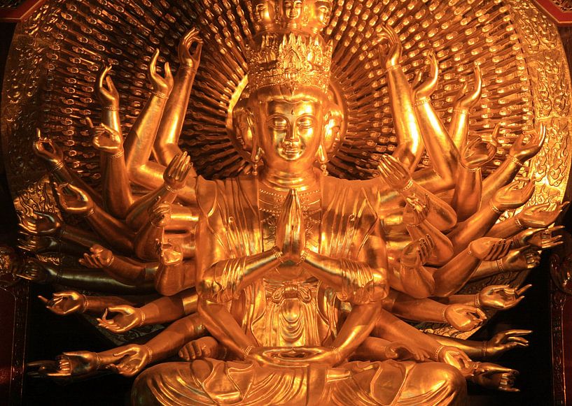 Golden Buddha by Mr Greybeard