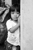 Girl in Sidemen, Bali