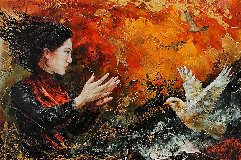 spiritueel kunstwerk van Egon Zitter