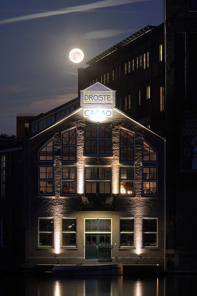 Droste bei Vollmond von Harro Jansz