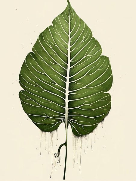 green leaf by PixelPrestige