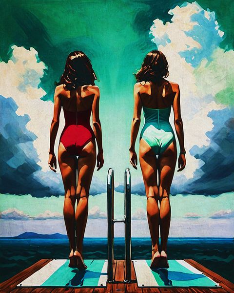 Der Tanz des Lichts und der Athletik von Jan Keteleer