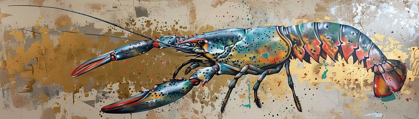 Malerei Krebs von Kunst Laune