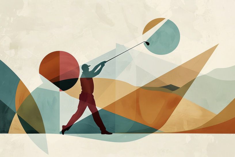 Golf von Poster Art Shop