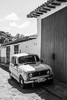 Old Renault 4 Amigo Fiel car in Colombia | South America