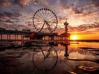 Scheveningen à l'heure d'or