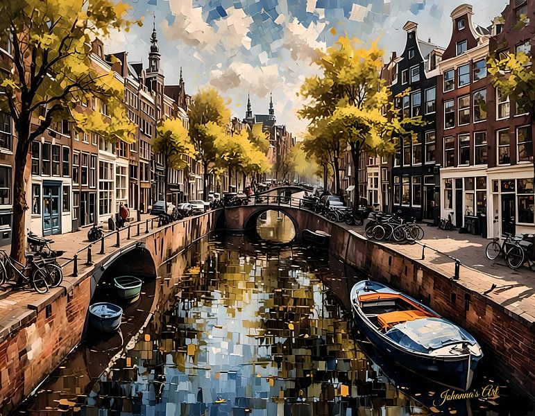 Amsterdam, Pays-Bas 1 par Johannas Art Creations