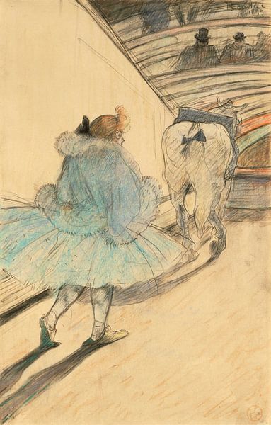 Au cirque, Henri de Toulouse-Lautrec - 1899 par Het Archief