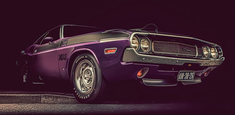 DODGE CHALLENGER 340 SIX-PAK 1970 von marco de Jonge