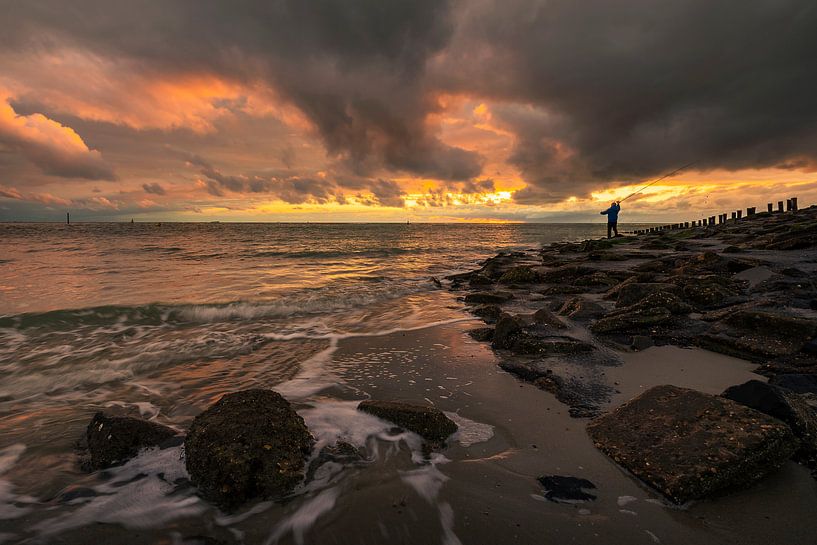 Gegangenes Fischen von Thom Brouwer