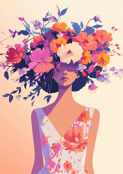 Fantaisie fleurie par Bianca ter Riet