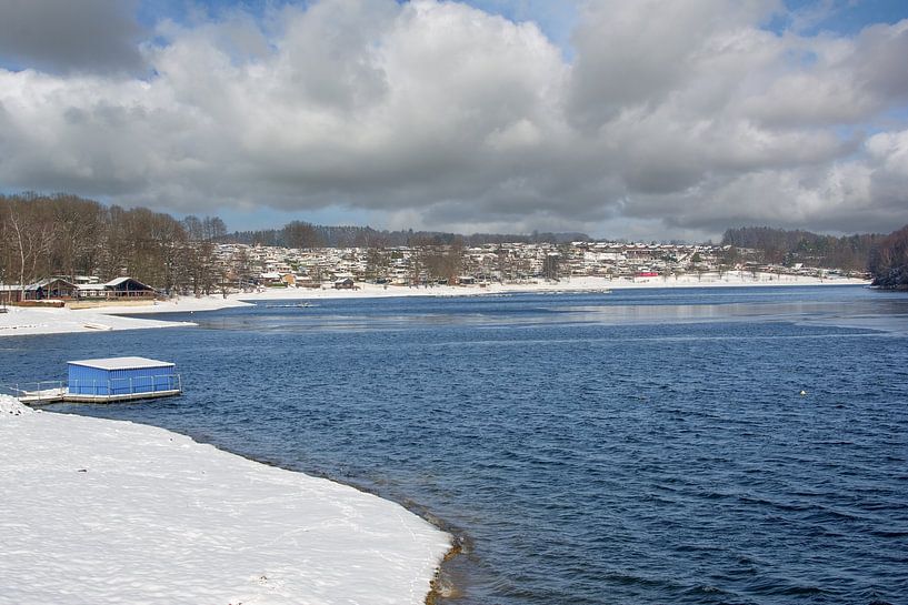 L'hiver au barrage de Bevertal ,Oberbergischer Kreis,Hückeswagen par Peter Eckert