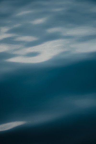 A calm blue sea by fromkevin